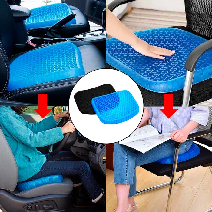 Almohadón Ortopédico Asiento de Gel Forrado